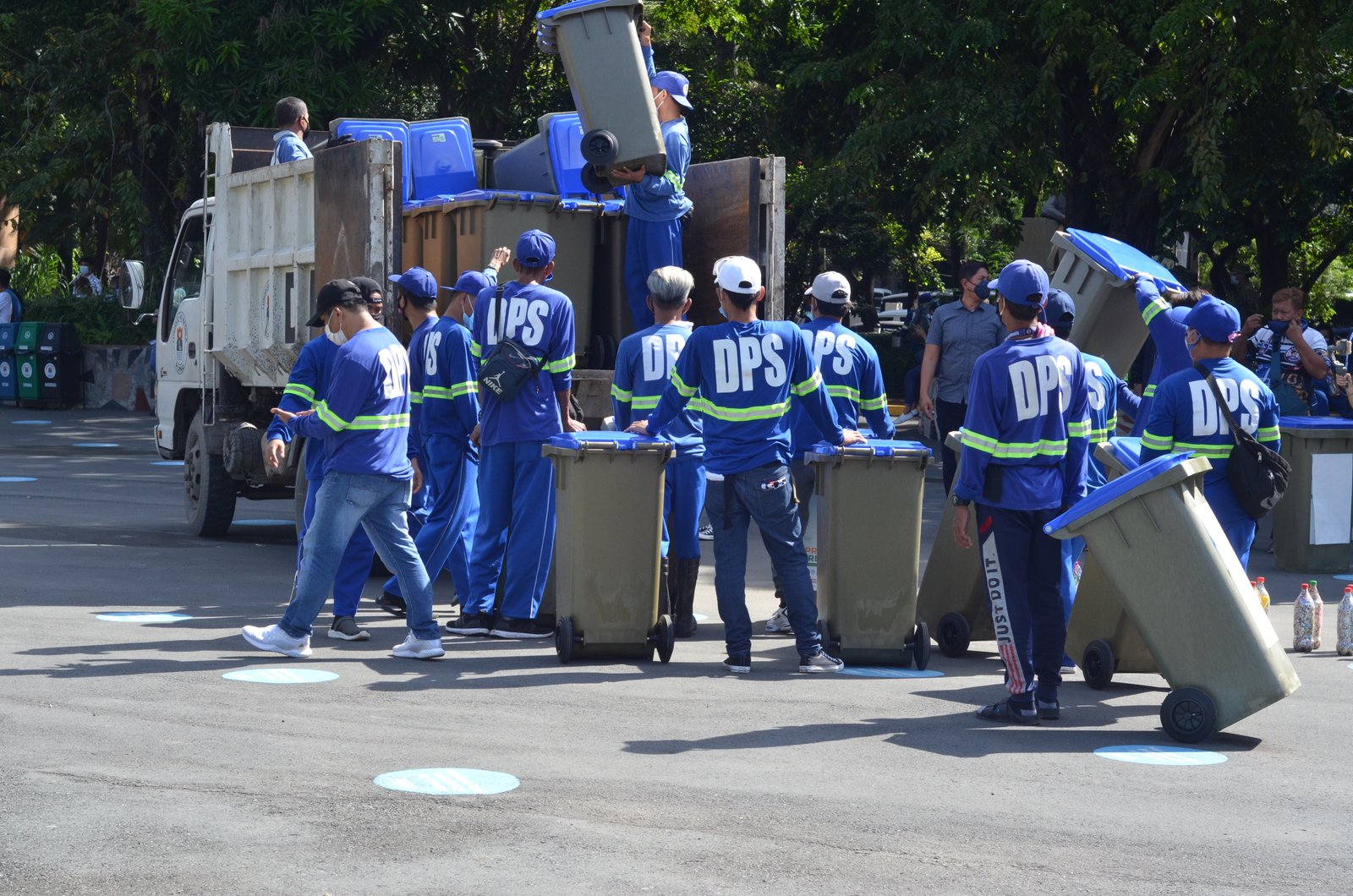 Upcycled-Mobile Trash-Bin-Turnover-Event-Manila